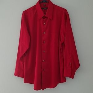 GEOFFREY BEENE wrinkle free men shirt XL